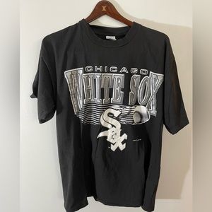 Vintage Chicago White Sox Baseball T-shirt size XL MLB 1993 Logo 7 Made in USA